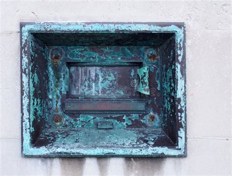 metal box on the outside wall of a bank|Bank wall night safe Stock Photos and Images .